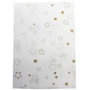 Cumberland Translucent Paper A4 Stars Design Gold/Silver Pack 10 8193 - SuperOffice