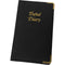 Cumberland Trip Book Pu Stitched 210 X 135Mm Black With Gold Edges And Corners 710911 - SuperOffice
