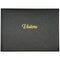 Cumberland Visitors Book Pu Cover With Gold Foil Print 265 X 195Mm 112 Pages Black 11010 - SuperOffice