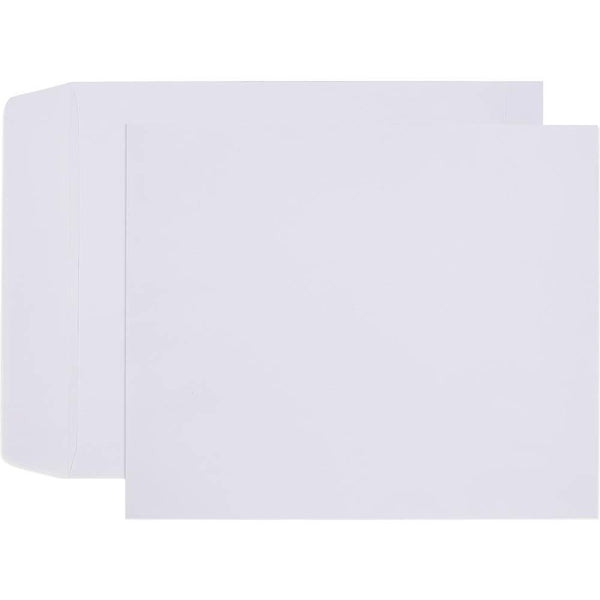 Cumberland X-Ray Plainface Envelopes Ungummed 267 X 318Mm 100Gsm White Box 250 620410 - SuperOffice