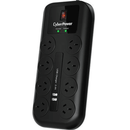 CyberPower Home Theater 8 Outlet + 2 USB Surge Protector Powerboard CPSURGE08ANZ-USB - SuperOffice