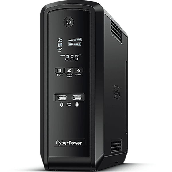 CyberPower PFC Sinewave CP1300EPFCLCD Tower UPS 1300VA Uninterruptible Power Supply CP1300EPFCLCDa - SuperOffice