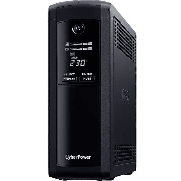CyberPower Value Pro UPS Tower 1200VA LCD Display Uninterrupted Power Supply VP1200ELCD - SuperOffice