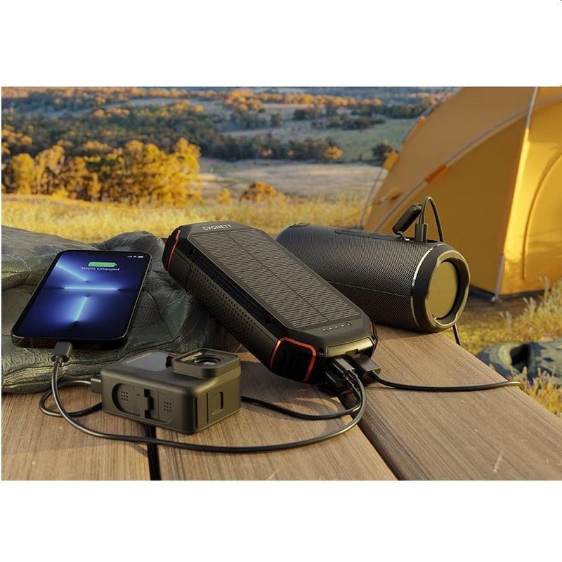 Cygnett ChargeUp Outback 20K Gen 2 Solar Power Bank Charger 20,000mAh CY4412PBCHE - SuperOffice