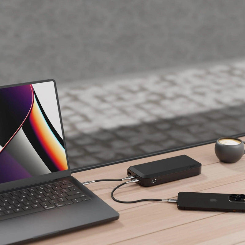 Cygnett ChargeUp Pro Series 25K Laptop Power Bank Charger 25,000mAh CY4131PBCHE - SuperOffice