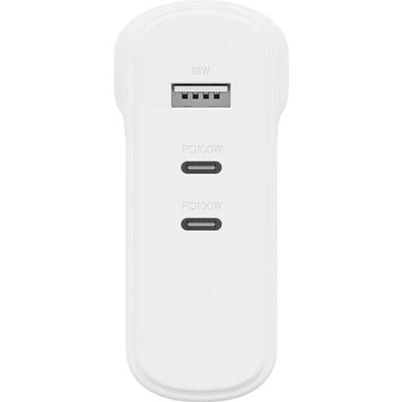 Cygnett Powermaxx 100W USB/USB-C Multiport Gan Wall Charger CY4373PDWCH CY4373PDWCH - SuperOffice