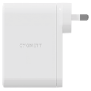 Cygnett Powermaxx 100W USB/USB-C Multiport Gan Wall Charger CY4373PDWCH CY4373PDWCH - SuperOffice