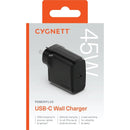 Cygnett PowerPlus 45W GaN USB-C Fast Wall Charger CY4739PDWCH - SuperOffice