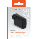 Cygnett PowerPlus 60W Dual Port USB-C PD Fast Wall Charger CY4741PDWCH - SuperOffice