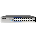 D-Link 18-Port PoE Switch with 16 PoE Ports 8 Long Reach 250m DES-F1018P-E - SuperOffice