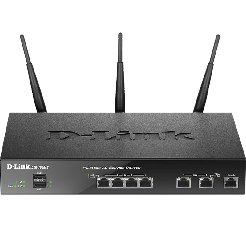 D-Link DSR-1000AC AC1750 Dual-Band Wireless AC Unified Services VPN Router DSR-1000AC - SuperOffice