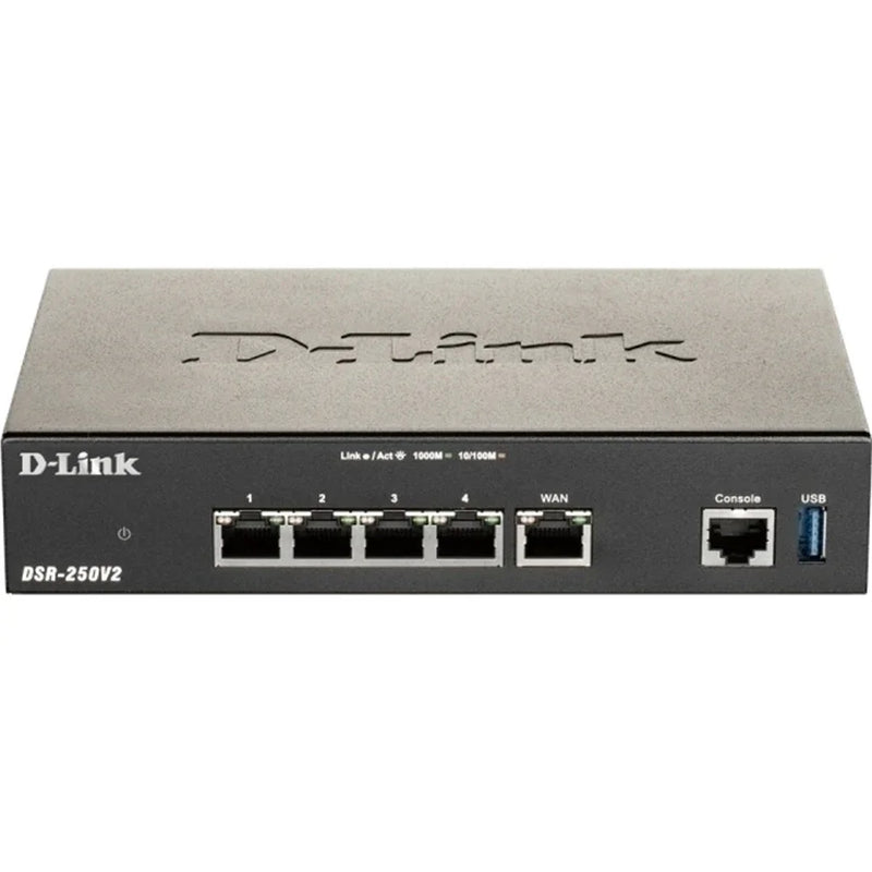 D-Link DSR-250V2 5-Gigabit Port VPN Router DSR-250V2 - SuperOffice