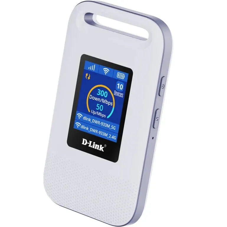 D-Link DWR-933 4G+ LTE CAT 6 WiFi Hotspot AX600 32 Devices DWR-933M - SuperOffice