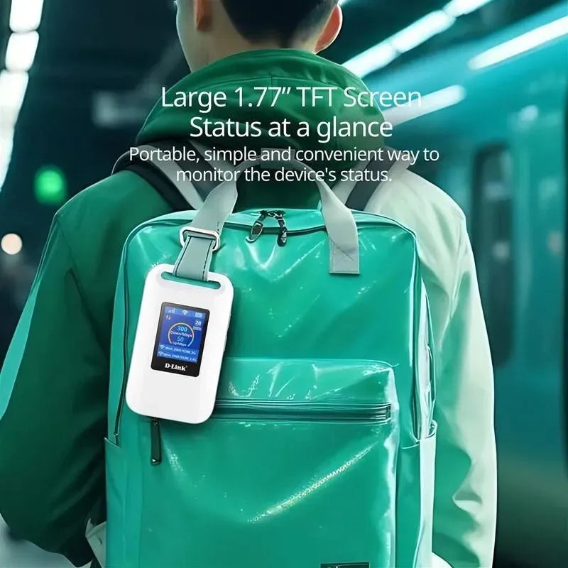 D-Link DWR-933 4G+ LTE CAT 6 WiFi Hotspot AX600 32 Devices DWR-933M - SuperOffice