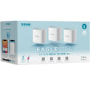 D-Link EAGLE PRO AI AX1500 Mesh Wi-Fi 6 System 3 Pack White M15-3PK - SuperOffice