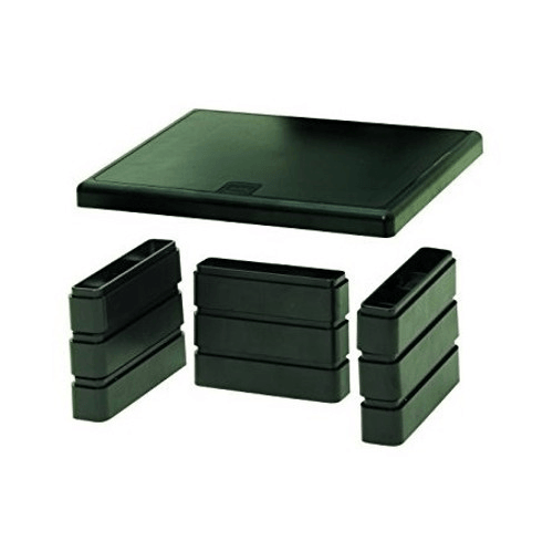 Dac Monitor Riser Stand Height Adjustable Black Universal 0311110 - SuperOffice