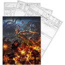 D&D Dungeons & Dragons Character Sheets Book 2024 9780786969807 - SuperOffice