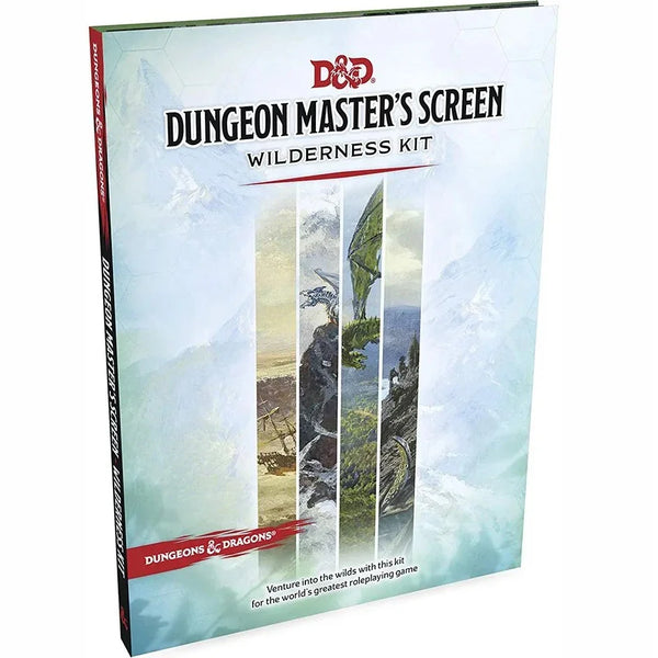 D&D Dungeons & Dragons Dungeon Master Screen Wilderness Kit Set 9780786967209 - SuperOffice