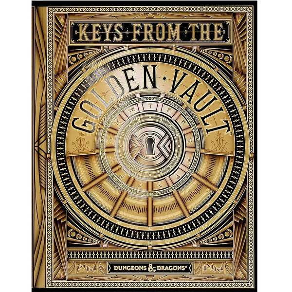 D&D Dungeons & Dragons Keys from the Golden Vault Alternative Cover Book 9780786968978 - SuperOffice