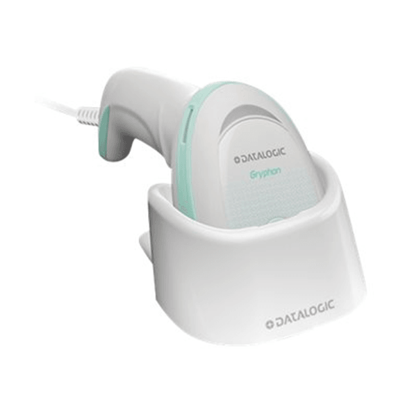 Datalogic Gryphon GD4520 2D Imager Barcode Scanner USB with Stand Kit Health Care Hospitals Clinics GD4520-HCK1 - SuperOffice