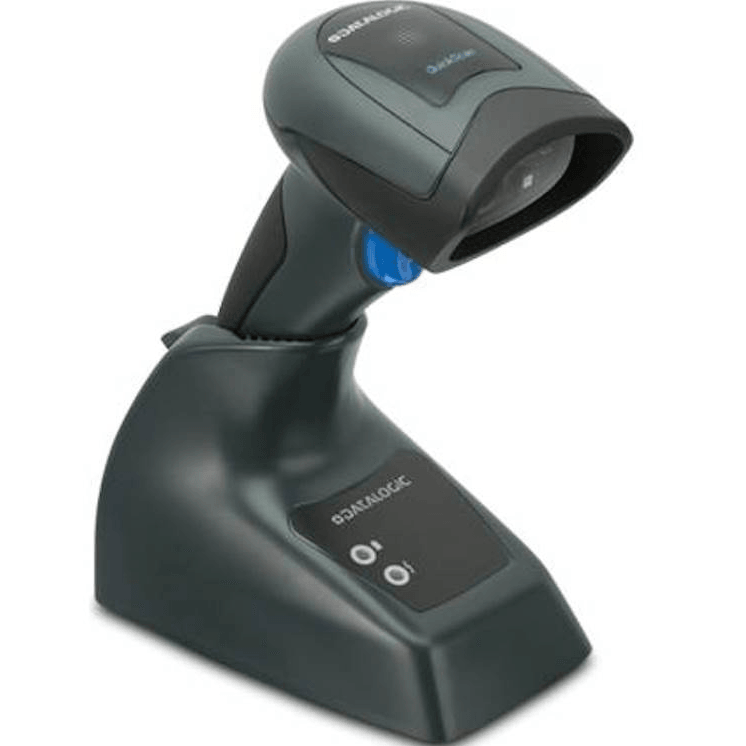 Datalogic Quickscan QBT2430 2D Handheld Scanner Barcode QR USB Kit Base Bluetooth Wireless QBT2430-BK-BTK1 - SuperOffice