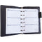 Dayplanner Pocket Sized Slim Dayplanner 120 X 81Mm Genuine Leather Black KTSLIM - SuperOffice