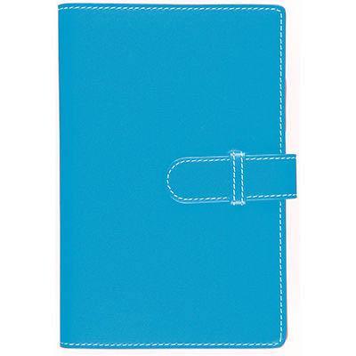 Debden Accent Pu Compendium With A4 Notepad Light Blue 5457 - SuperOffice