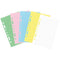 Debden Dayplanner Desk Edition Refill Notepad 216 X 140Mm Yellow/Pink/Blue/White DK1022 - SuperOffice
