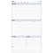 Debden Dayplanner Desk Edition Refill Weekly Non-Dated 7 Ring 216 X 140Mm White DK1016 - SuperOffice