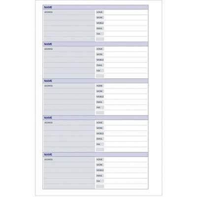 Debden Dayplanner Refill Az Tabs Desk Size DK1001 - SuperOffice