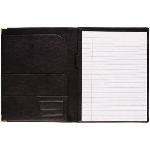 Debden Economy Conference Folder A4 Pu Cover Black 8660U99 - SuperOffice