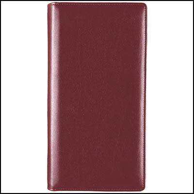 Debden Slimline Business Card Holder Soft Touch 96 Capacity Pu Cover Cherry Red 2740U78 - SuperOffice