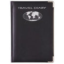 Debden Travel Diary Undated Pu Cover A5 210 X 148Mm Black/Silver Edges And Corners 2850U99 - SuperOffice