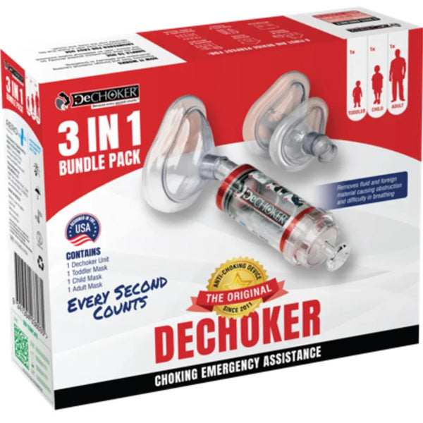 DECHOKER Anti-Choking Device 3-in-1 Bundle Adult Child Toddler ...