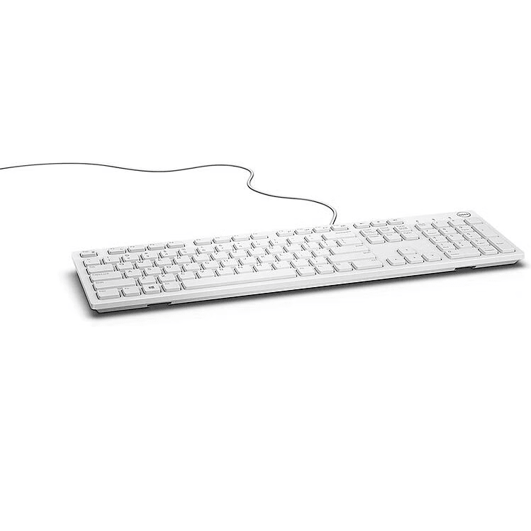 Dell KB216 Multimedia Keyboard Wired White 580-ADME / KB216 White - SuperOffice