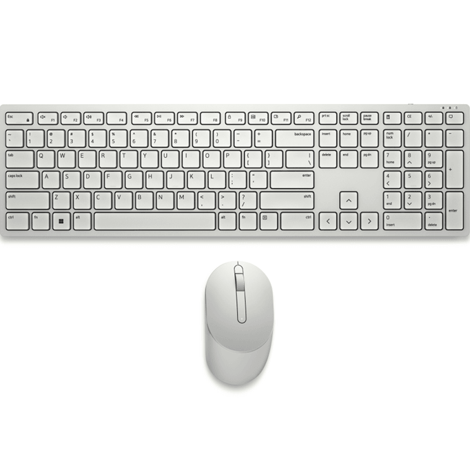 Dell Pro Wireless Keyboard Mouse Set KM5221W White Bundle 580-AKCC KM5221W White - SuperOffice