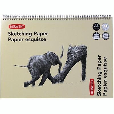 Derwent Academy Sketch Pad Landscape 30 Sheets A3 R31065F - SuperOffice
