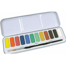Derwent Academy Watercolour Pan Set 12 2301955 - SuperOffice