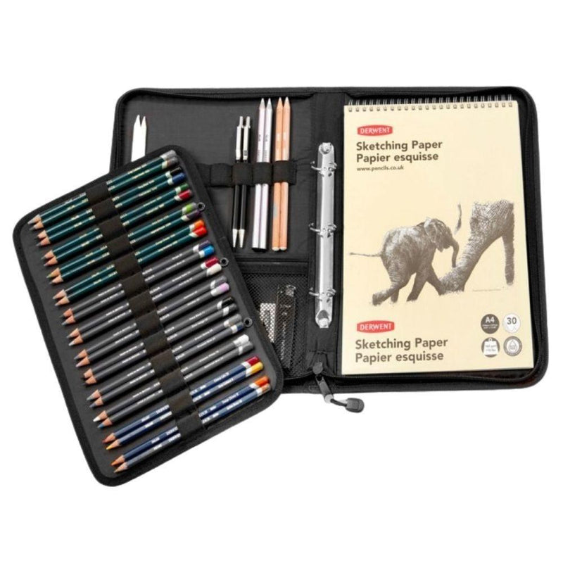 Derwent Carry All A4 Art Folio Case Bag Pencils Pad SuperOffice derwent-carry-all-a4-art-folio-case-bag-pencils-pad-superoffice