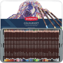 Derwent Coloursoft Colour Pencils Assorted Tin 36 701028 - SuperOffice