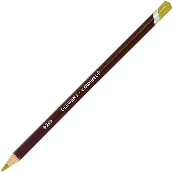 Derwent Coloursoft Pencil Acid Yellow Pack 6 700954 - SuperOffice