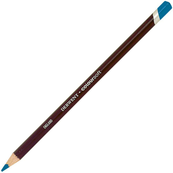 Derwent Coloursoft Pencil Blue Pack 6 700985 - SuperOffice