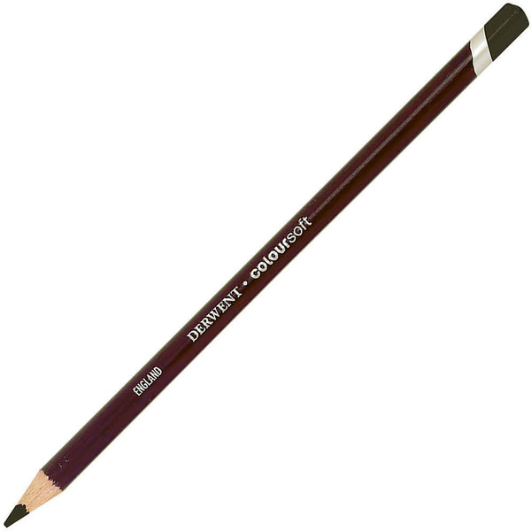 Derwent Coloursoft Pencil Dark Brown Pack 6 701004 - SuperOffice