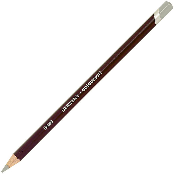 Derwent Coloursoft Pencil White Grey Pack 6 701023 - SuperOffice