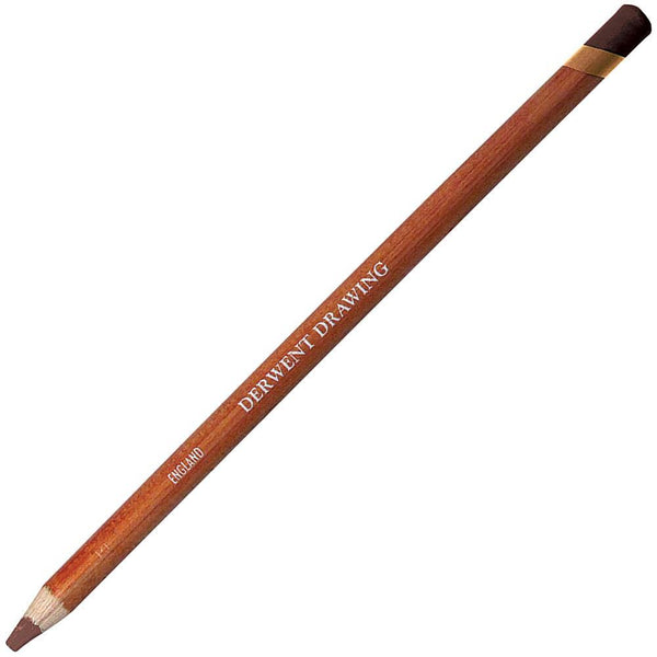 Derwent Drawing Pencil Sepia Red (6 Pack) 700685 (6 Pack) - SuperOffice