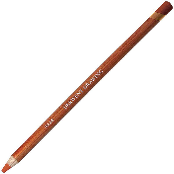 Derwent Drawing Pencil Terracotta (6 Pack) 34388 (6 Pack) - SuperOffice