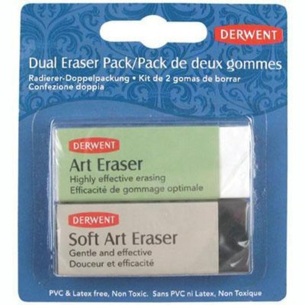 Derwent Dual Eraser Pack 2 2301963 - SuperOffice