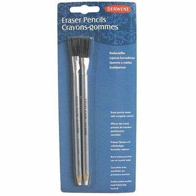 Derwent Eraser Pencil And Brush Pack 2 2301933 - SuperOffice