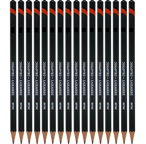 Derwent Graphic Pencil 3B 12 Pack 34172 (12 Pack) - SuperOffice