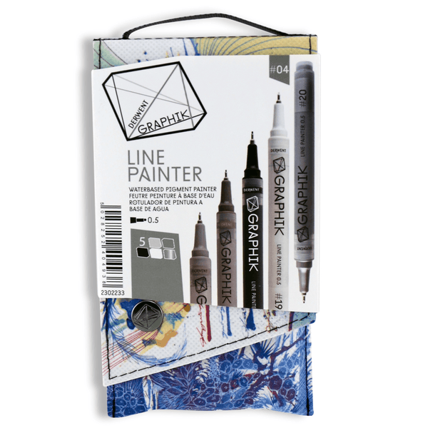 Derwent Graphik Line Painter Pens Palette 4 2302233 - SuperOffice